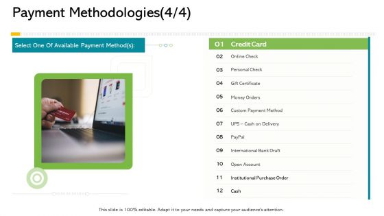 Electronic Enterprise Ebusiness Administration Payment Methodologies Slides PDF Electronic Enterprise Ebusiness Administration Payment Methodologies Slides PDF