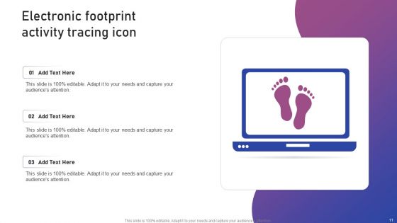 Electronic Footprint Ppt PowerPoint Presentation Complete With Slides