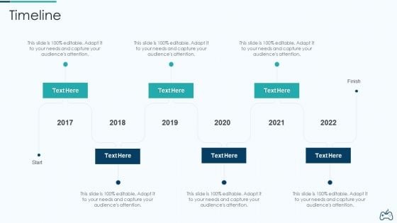 Electronic Game Pitch Deck Timeline Icons PDF