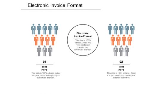Electronic Invoice Format Ppt PowerPoint Presentation File Information Cpb