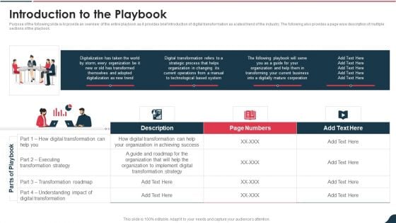 Electronic Playbook Introduction To The Playbook Demonstration PDF