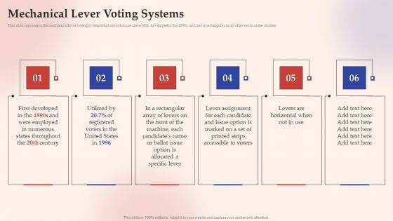 Electronic Voting System Mechanical Lever Voting Systems Clipart PDF