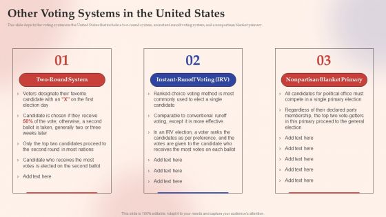 Electronic Voting System Other Voting Systems In The United States Pictures PDF