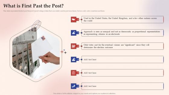 Electronic Voting System What Is First Past The Post Sample PDF