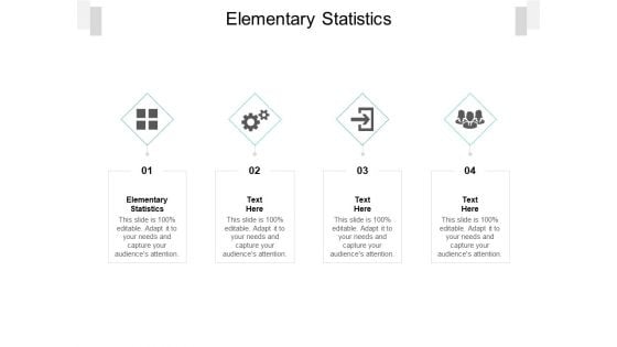 Elementary Statistics Ppt PowerPoint Presentation Portfolio Diagrams Cpb Pdf