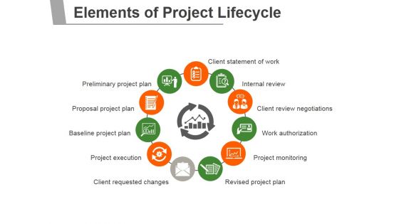 Elements Of Project Lifecycle Ppt PowerPoint Presentation Infographic Template