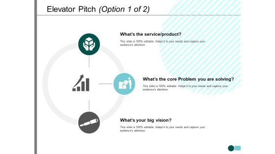 Elevator Pitch Business Ppt PowerPoint Presentation Infographic Template Professional
