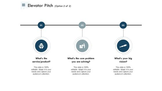 Elevator Pitch Management Ppt Powerpoint Presentation Portfolio Structure