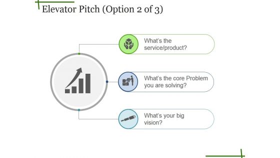 Elevator Pitch Ppt PowerPoint Presentation Infographics Example