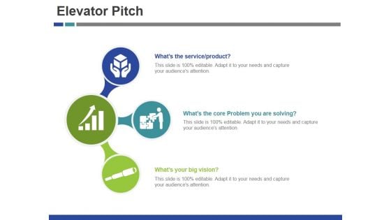 Elevator Pitch Template 2 Ppt PowerPoint Presentation Styles Picture