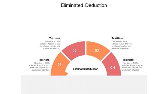 Eliminated Deduction Ppt PowerPoint Presentation Infographics Smartart Cpb Pdf