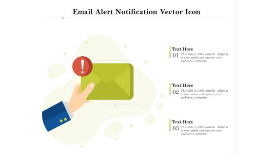 Email Alert Notification Vector Icon Ppt PowerPoint Presentation Icon Layouts PDF