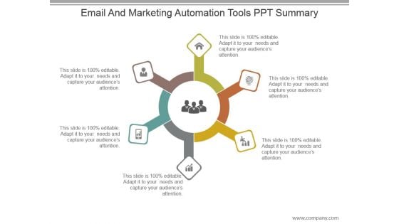 Email And Marketing Automation Tools Ppt Summary