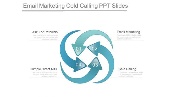Email Marketing Cold Calling Ppt Slides