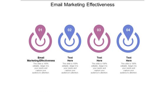 Email Marketing Effectiveness Ppt PowerPoint Presentation Gallery Slideshow Cpb