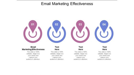 Email Marketing Effectiveness Ppt PowerPoint Presentation Gallery Slideshow Cpb