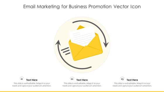 Email Marketing For Business Promotion Vector Icon Ppt PowerPoint Presentation Styles Gridlines PDF