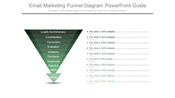 Email Marketing Funnel Diagram Powerpoint Guide