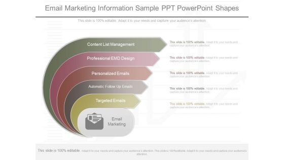 Email Marketing Information Sample Ppt Powerpoint Shapes
