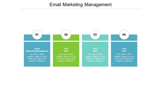 Email Marketing Management Ppt PowerPoint Presentation Inspiration Aids Cpb