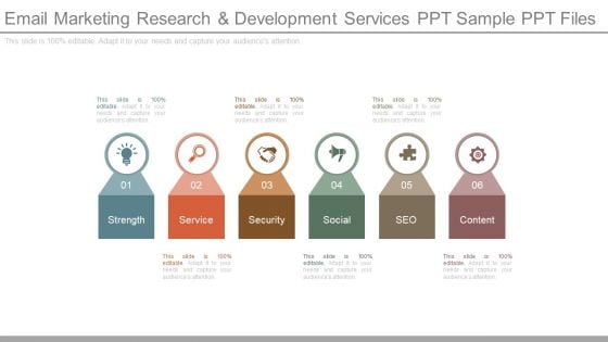 Email Marketing Research And Development Services Ppt Sample Ppt Files