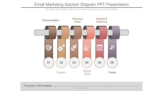 Email Marketing Solution Diagram Ppt Presentation