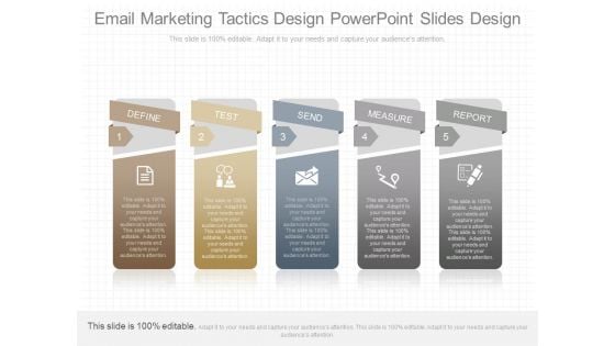 Email Marketing Tactics Design Powerpoint Slides Design