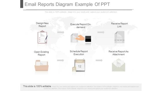 Email Reports Diagram Example Of Ppt