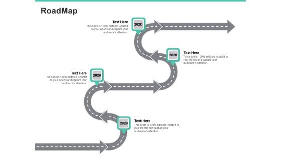 Email Security Encryption And Data Loss Prevention Roadmap Icons PDF