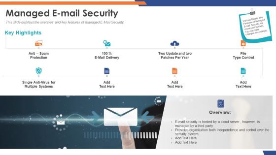 Email Security Market Research Report Managed E Mail Security Introduction PDF