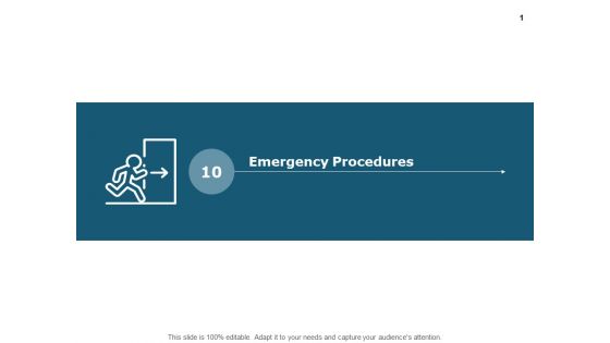 Emergency Procedures Business Ppt PowerPoint Presentation Portfolio Sample