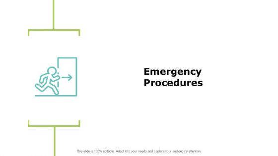 Emergency Procedures Strategy Ppt PowerPoint Presentation Pictures Brochure