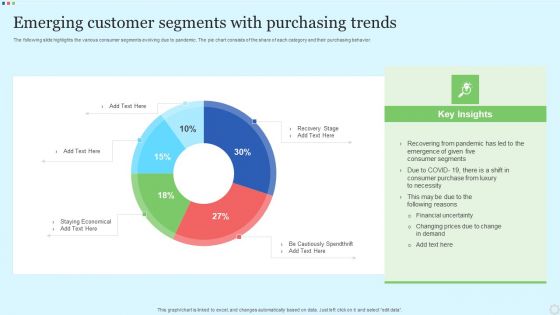 Emerging Customer Segments With Purchasing Trends Infographics PDF