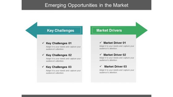 Emerging Opportunities In The Market Ppt PowerPoint Presentation Professional Summary