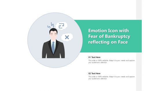 Emoji Icon Anxiety Reflecting Emotion Icon Ppt PowerPoint Presentation Complete Deck