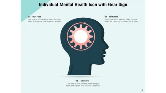 Emotional Health Icon Brain Health Individual Mental Ppt PowerPoint Presentation Complete Deck