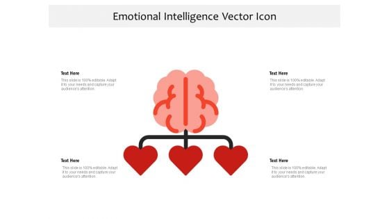 Emotional Intelligence Vector Icon Ppt PowerPoint Presentation File Ideas PDF