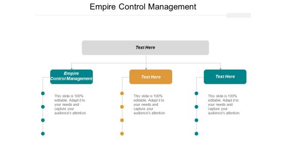 Empire Control Management Ppt PowerPoint Presentation Gallery Topics Cpb