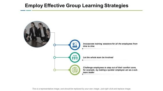 Employ Effective Group Learning Strategies Ppt PowerPoint Presentation Model Example File