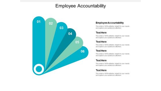 Employee Accountability Ppt PowerPoint Presentation Inspiration Graphics Template Cpb