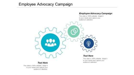 Employee Advocacy Campaign Ppt PowerPoint Presentation Outline Guidelines Cpb