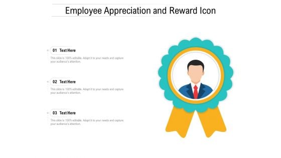 Employee Appreciation And Reward Icon Ppt PowerPoint Presentation Gallery Graphics PDF
