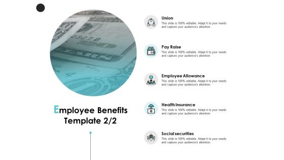 Employee Benefits Template Pay Raise Ppt PowerPoint Presentation Infographics Format