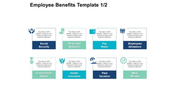 Employee Benefits Template Pay Raise Ppt PowerPoint Presentation Styles Clipart