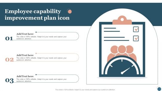 Employee Capability Improvement Plan Icon Graphics PDF Employee Capability Improvement Plan Icon Graphics PDF