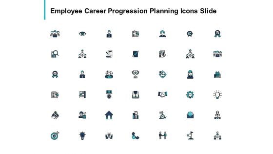 Employee Career Progression Planning Icons Slide Pillars Ppt PowerPoint Presentation Professional Slide Portrait