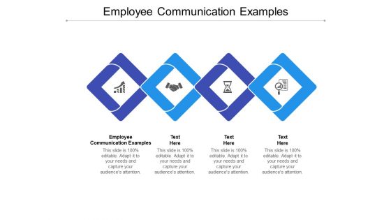 Employee Communication Examples Ppt PowerPoint Presentation Layouts Slideshow Cpb