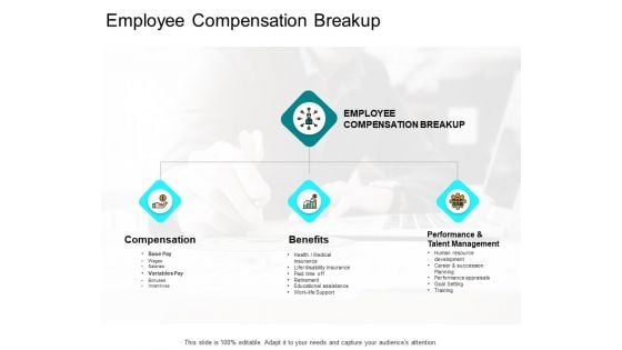 Employee Compensation Breakup Ppt PowerPoint Presentation Infographics Brochure