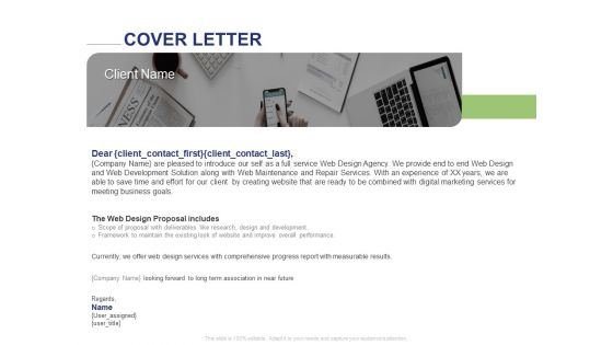 Employee Compensation Proposal Cover Letter Ppt File Visual Aids PDF