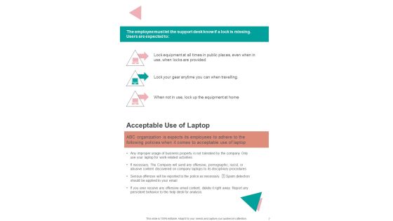 Employee Device Return And Guidelines For Company Handbook Slide07